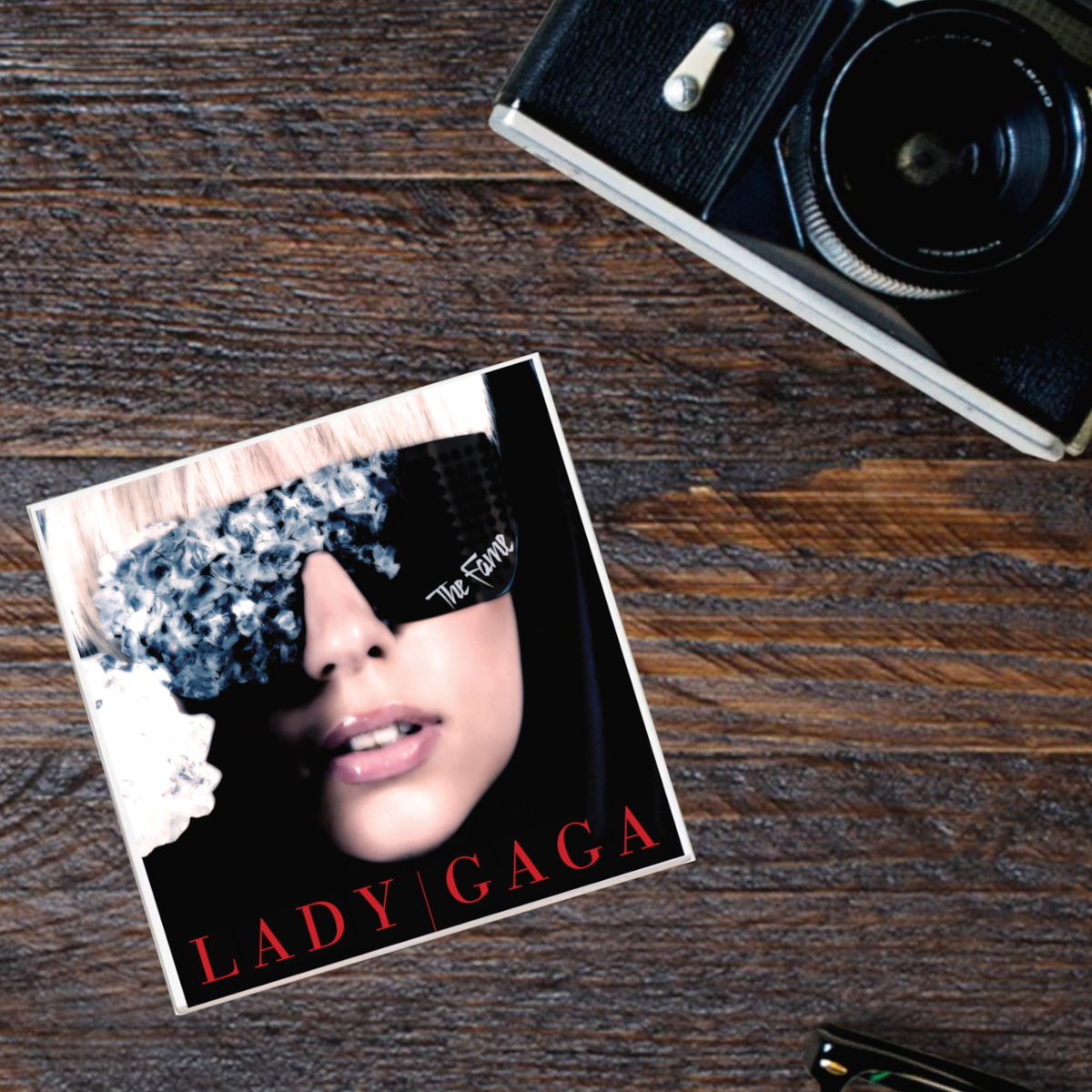 Lady Gaga The Fame Album Coaster