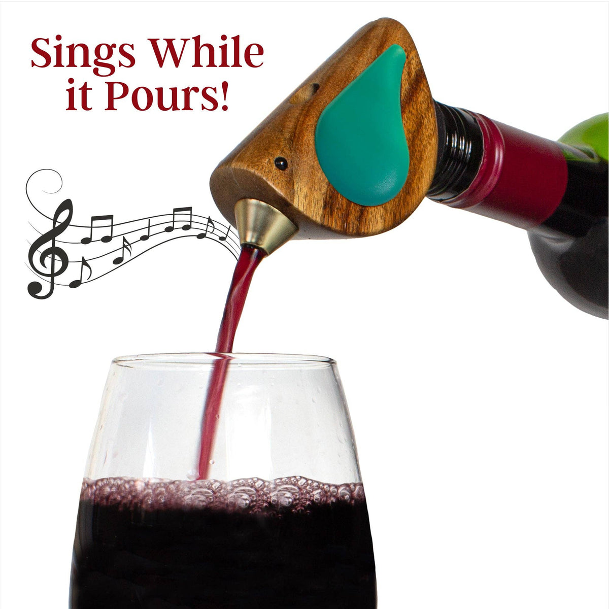 Songbird Specialties® "Singing" Wine Bottle Pourer