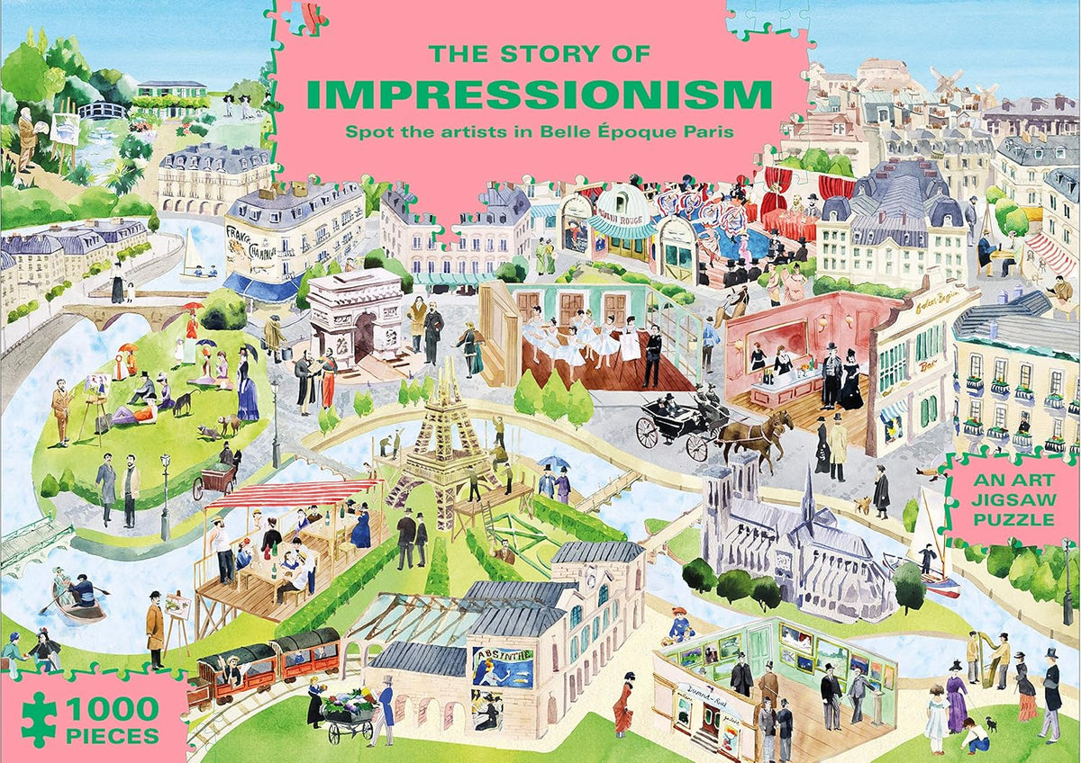 The Story of Impressionism 1000 Piece Puzzle