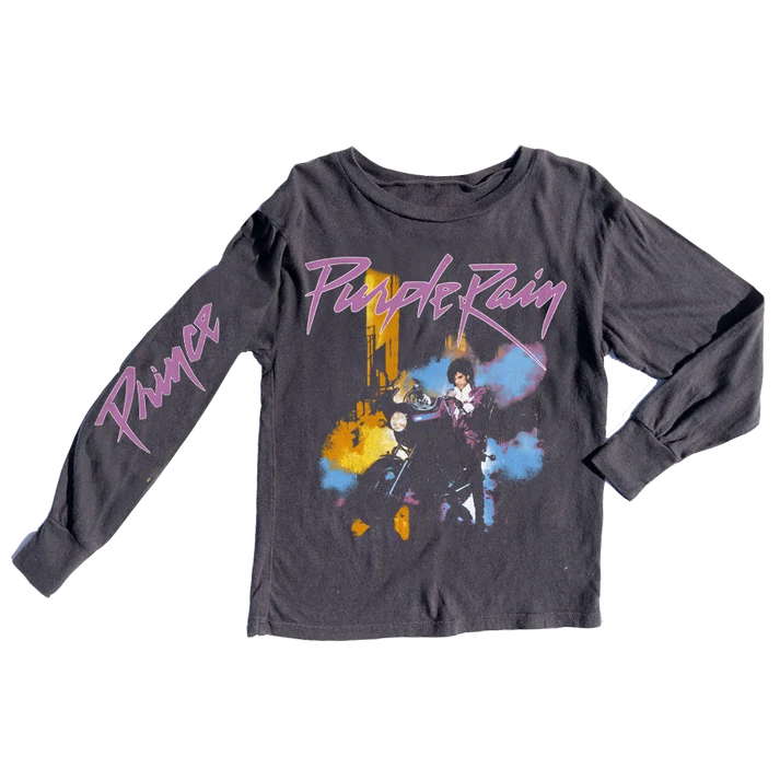 Purple Rain Children's Long Sleeve Shirt