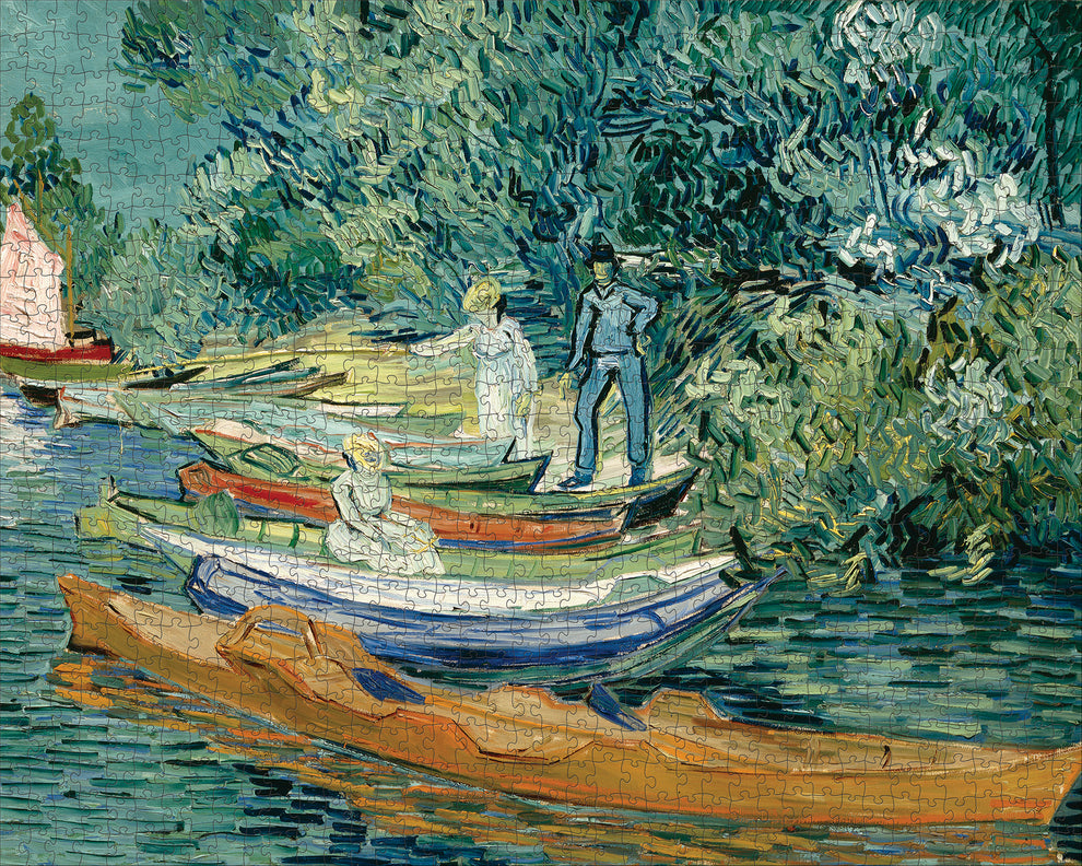 Vincent Van Gogh: Bank Of The Oise At Auvers 1000 Pc Puzzle