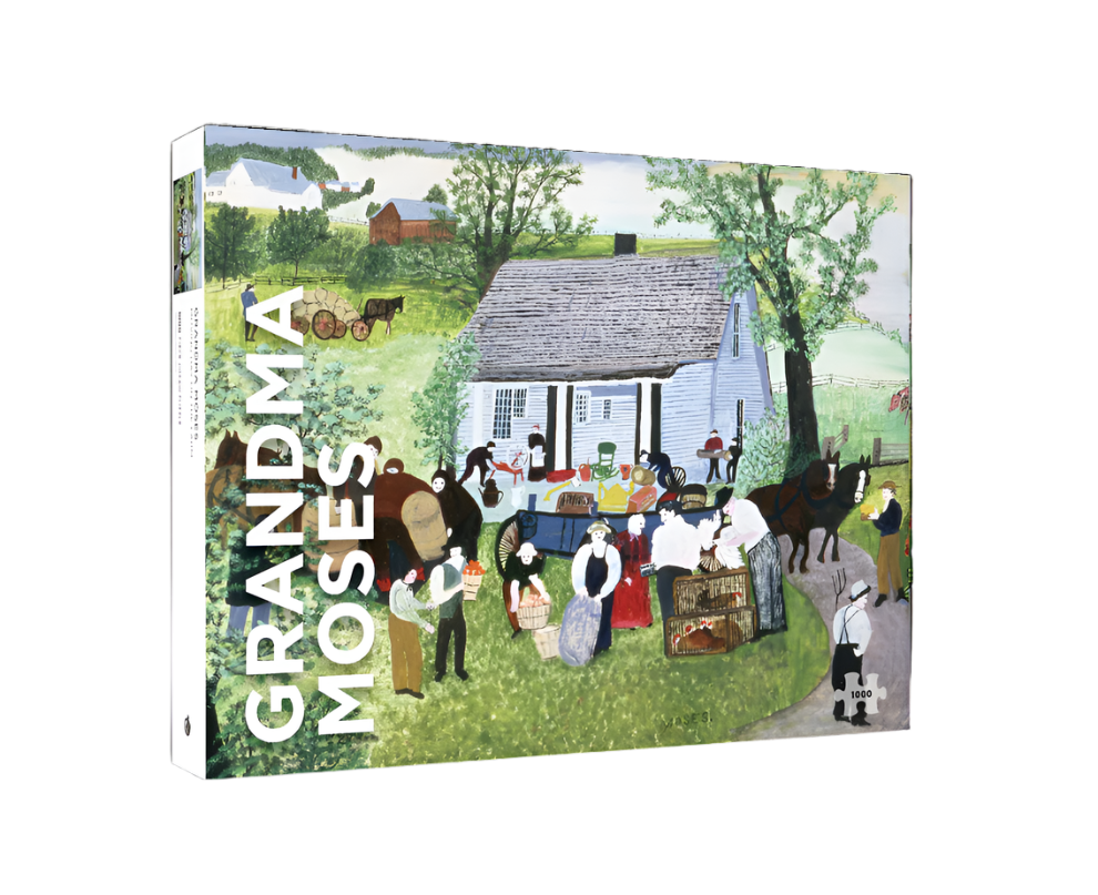 Grandma Moses: Moving Day on the  Farm 1000-Piece Puzzle