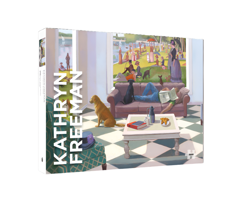 Kathryn Freeman: The Sunday  Paper 1000-Piece Jigsa
