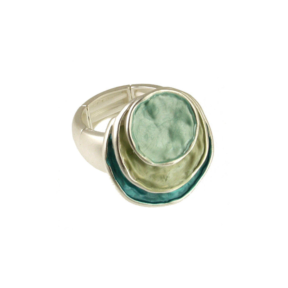 Stacked Circle Stretchy Ring
