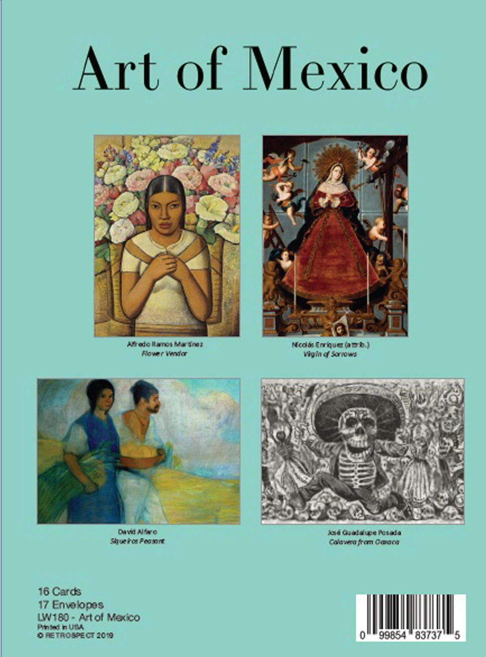 Art of Mexico Boxed Notecard