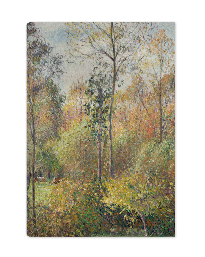 Camille Pissarro: Autumn, Poplars, Eragny Journal
