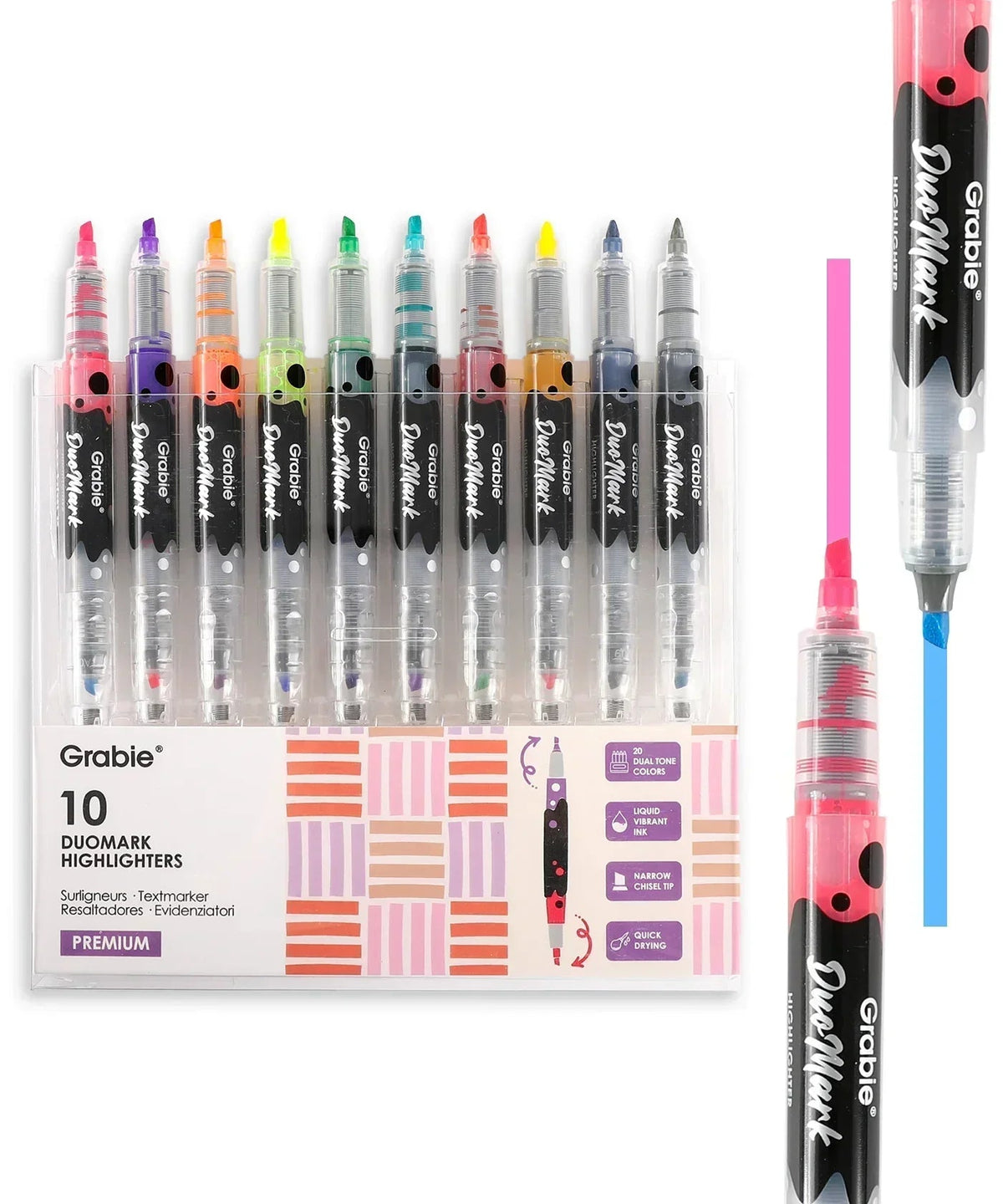 DuoMark Highlighter Set of 10