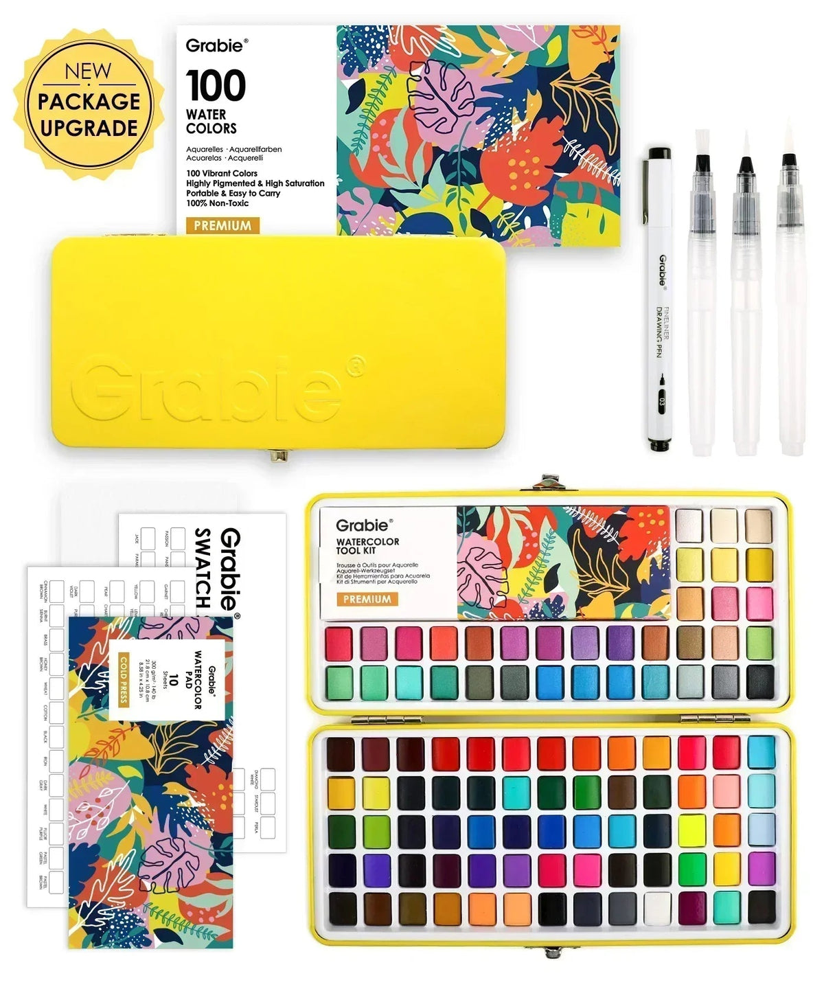All-In-One Watercolor Set of 100