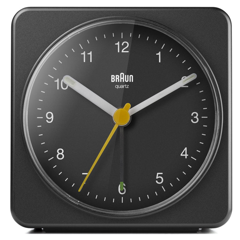 Braun: Black Travel Alarm clock
