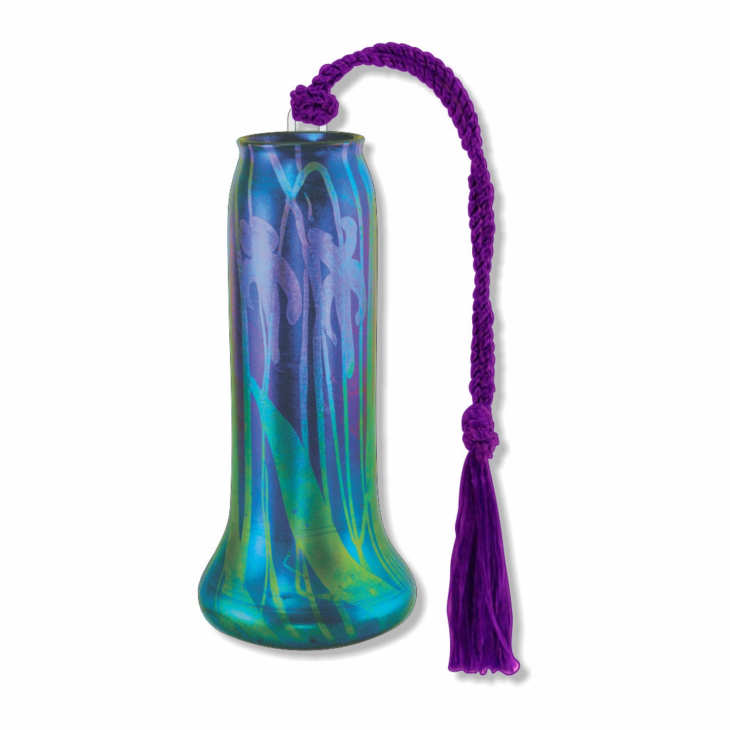 Tiffany Stylized Iris Vase Bookmark
