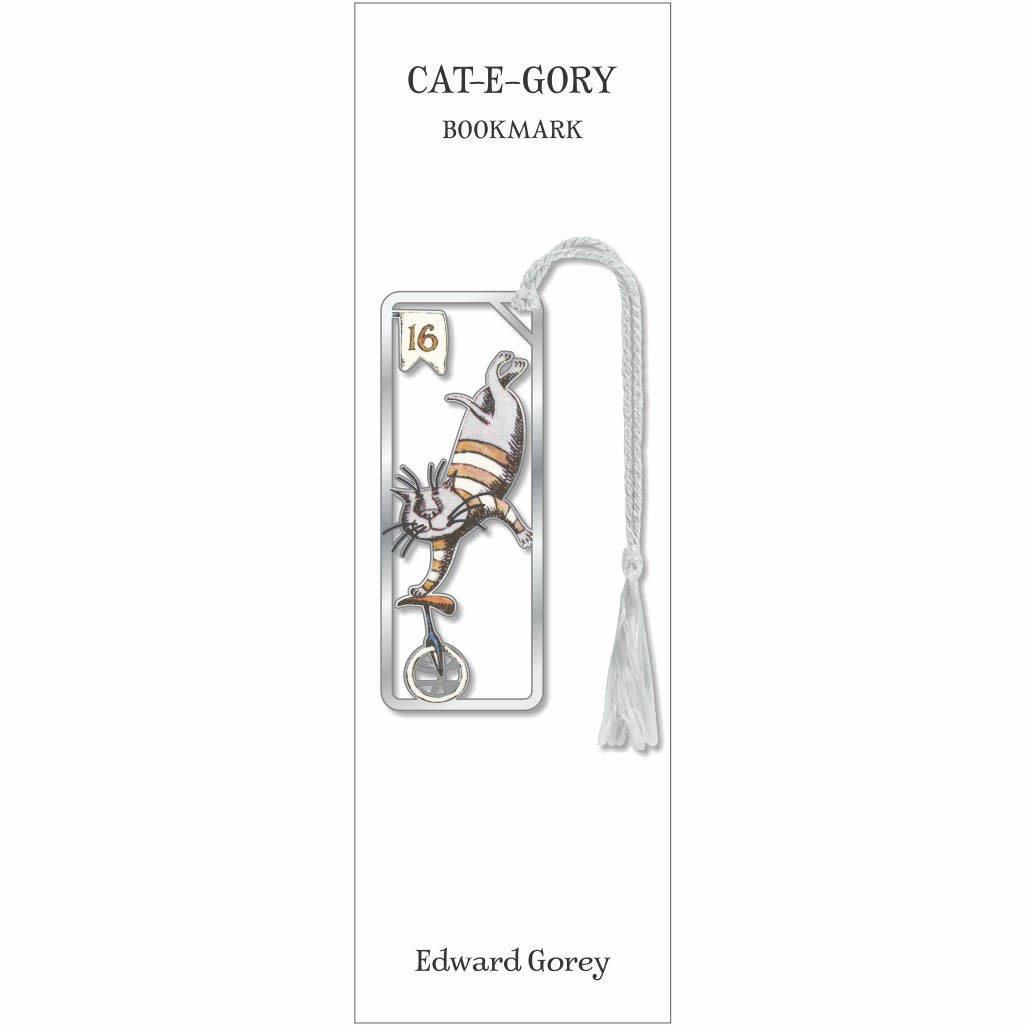 Gorey Cat-E-Gorey Bookmark