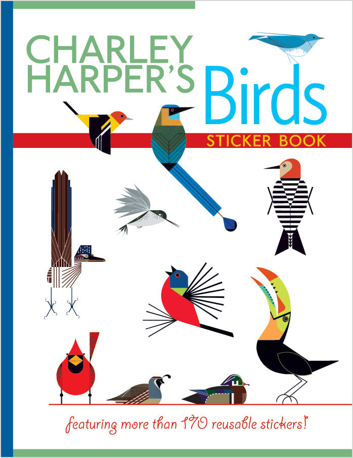 Charley Harper&#39;s Birds Sticker Book