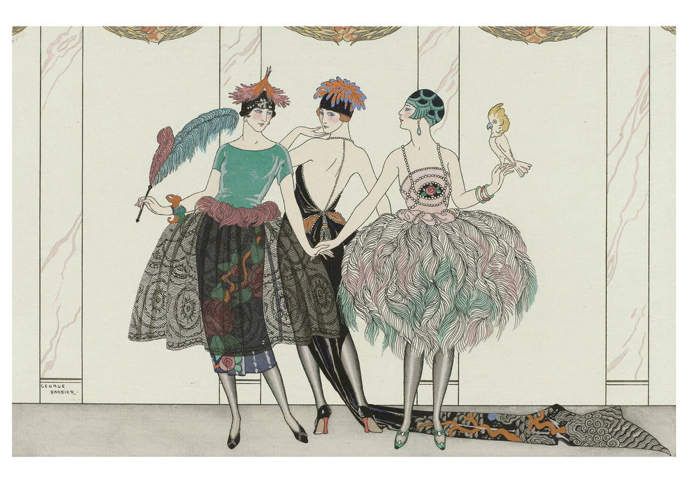 George Barbier Boxed Notecard  Assortment