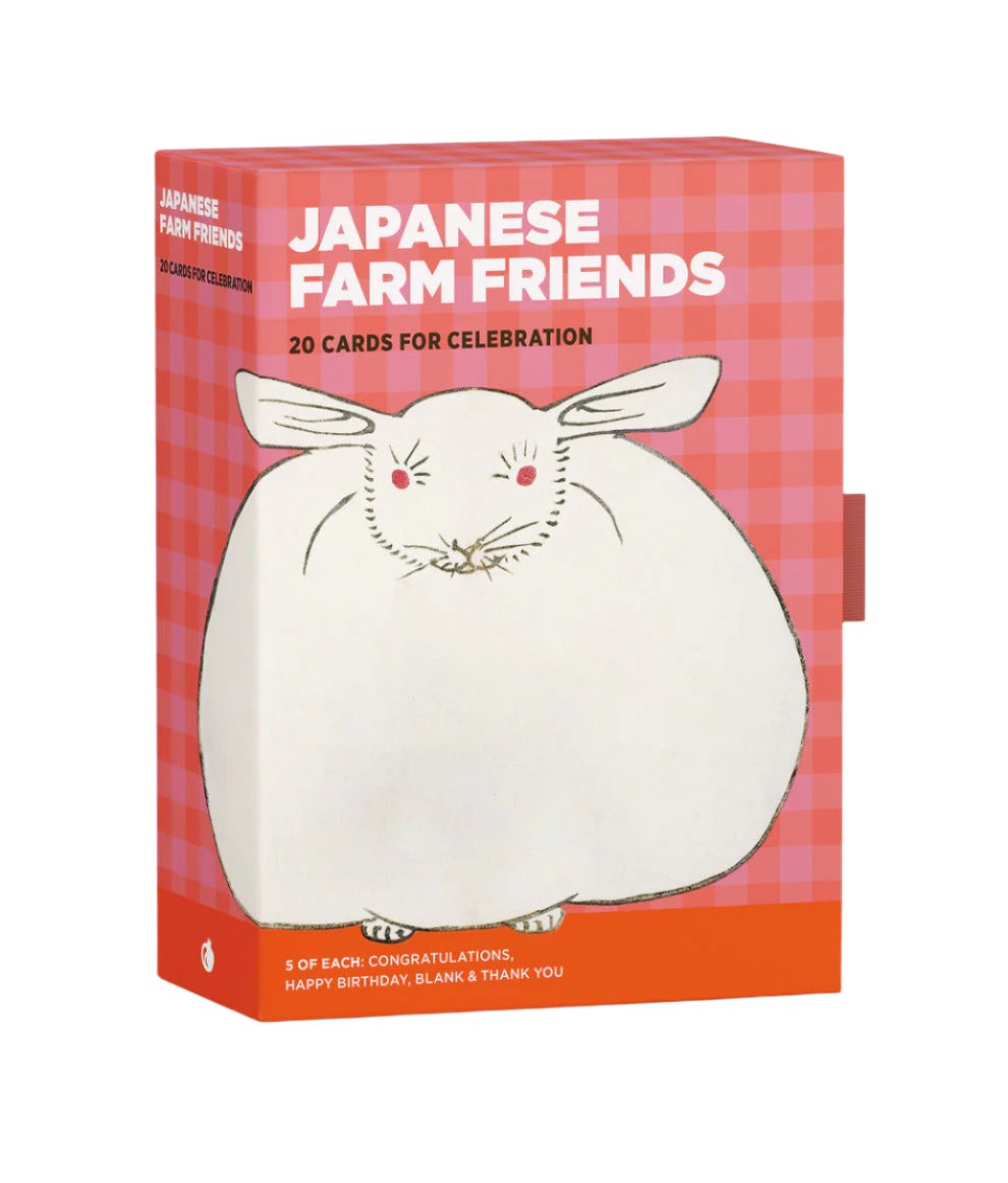 Japanese Farm Friends  Celebrations Boxed Notecards