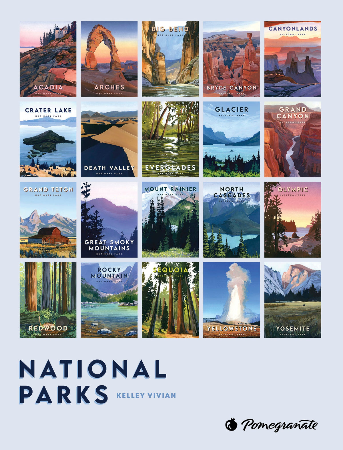 National Parks: Kelley Vivian Deluxe Boxed Notecards