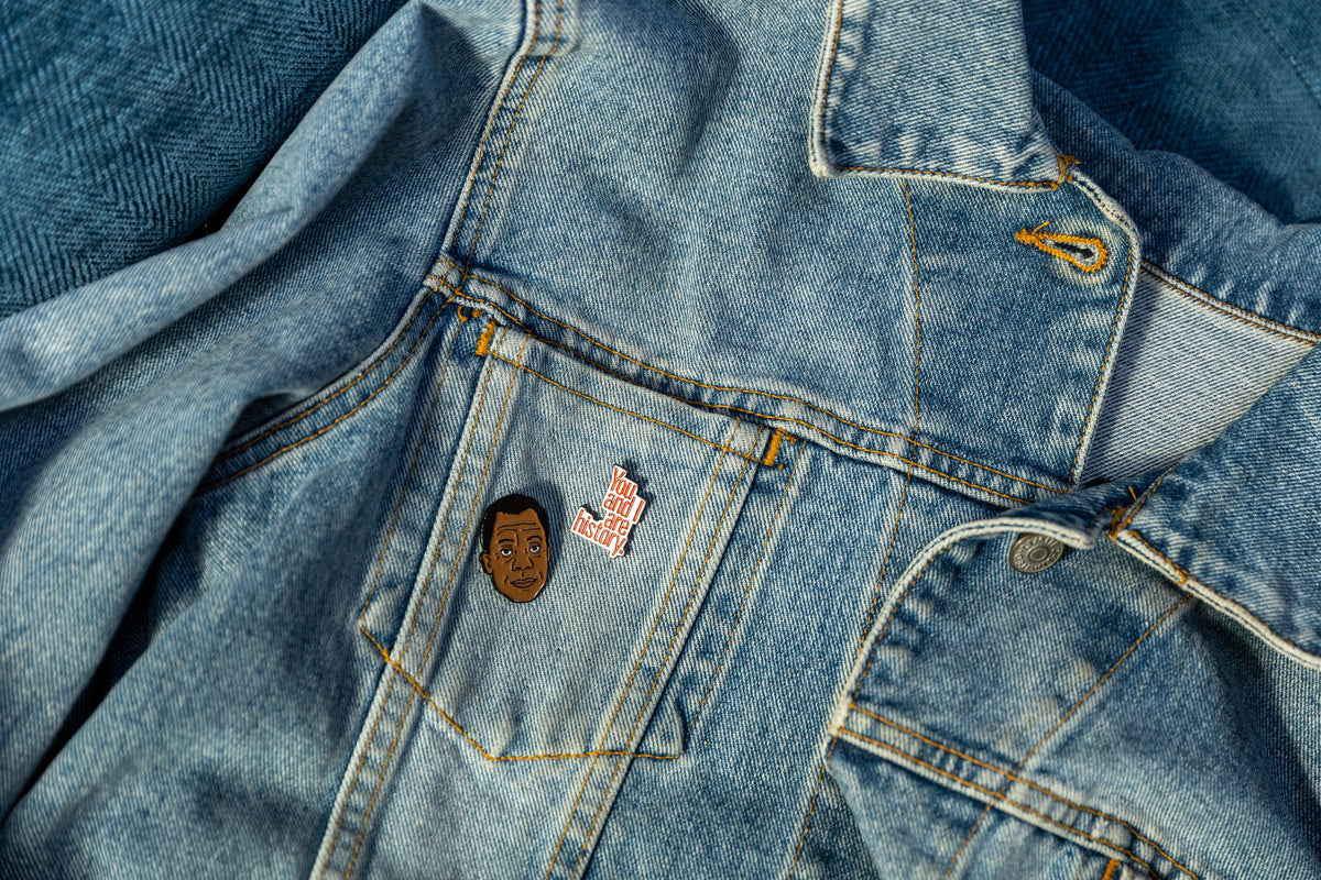 Baldwin &amp; History Enamel Pins
