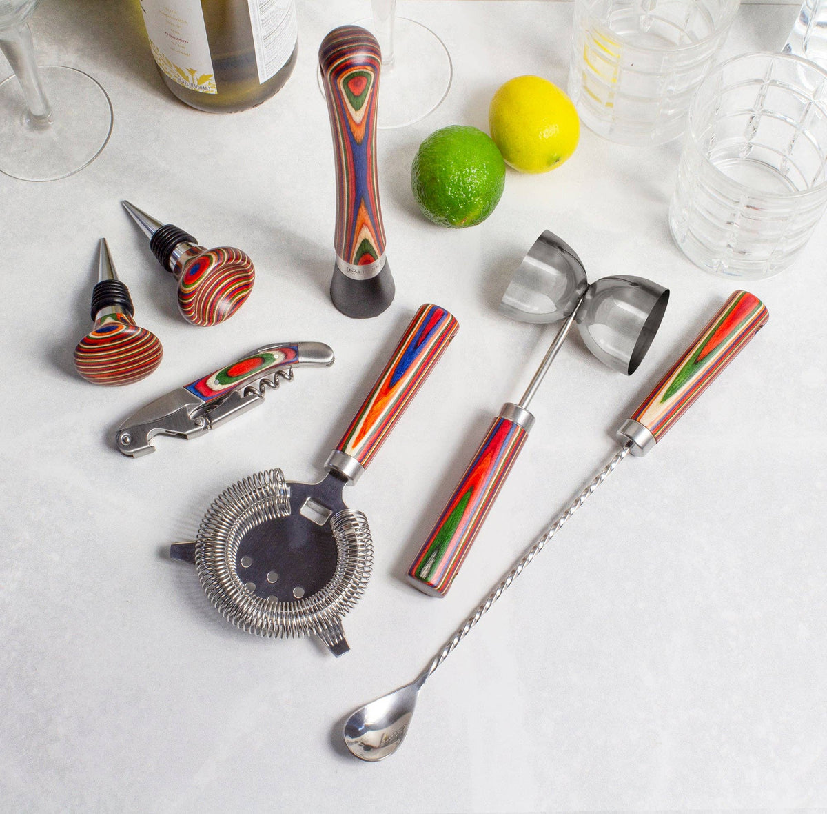 Baltique® Marrakesh Collection 7-Pc. Bartending Kit