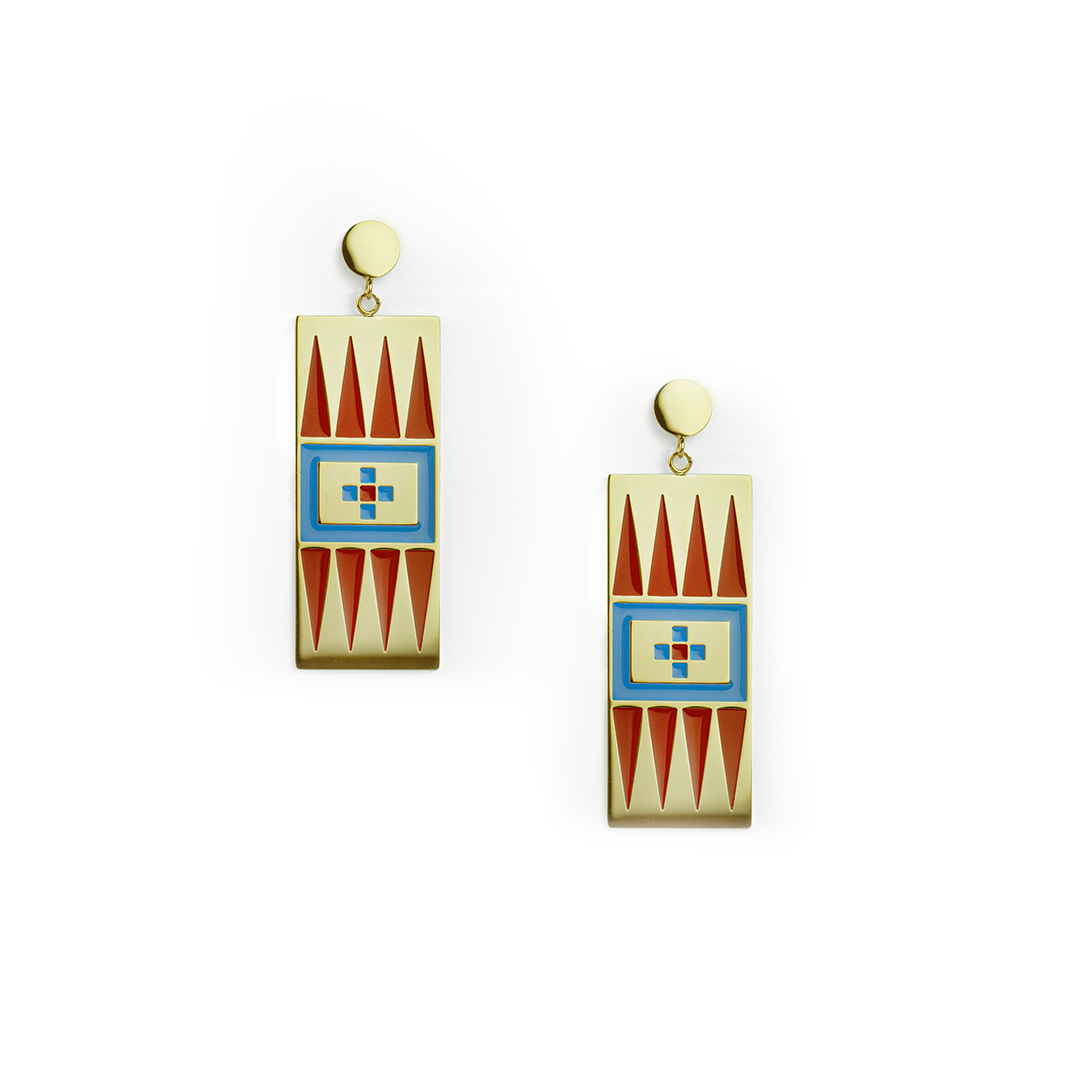Bear Claws Earrings  By John Isaiah Pepion (Piikani/Blackfeet)