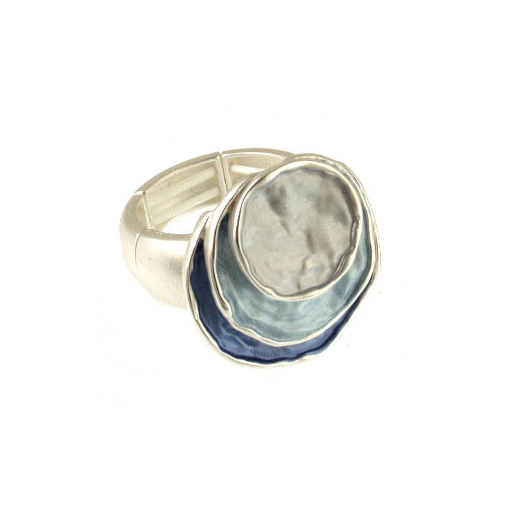 Stacked Circle Stretchy Ring