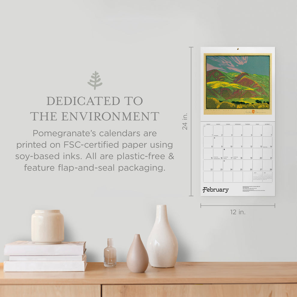 A Small, Untroubled World: The Art of Gustave Baumann 2026 Wall Calendar