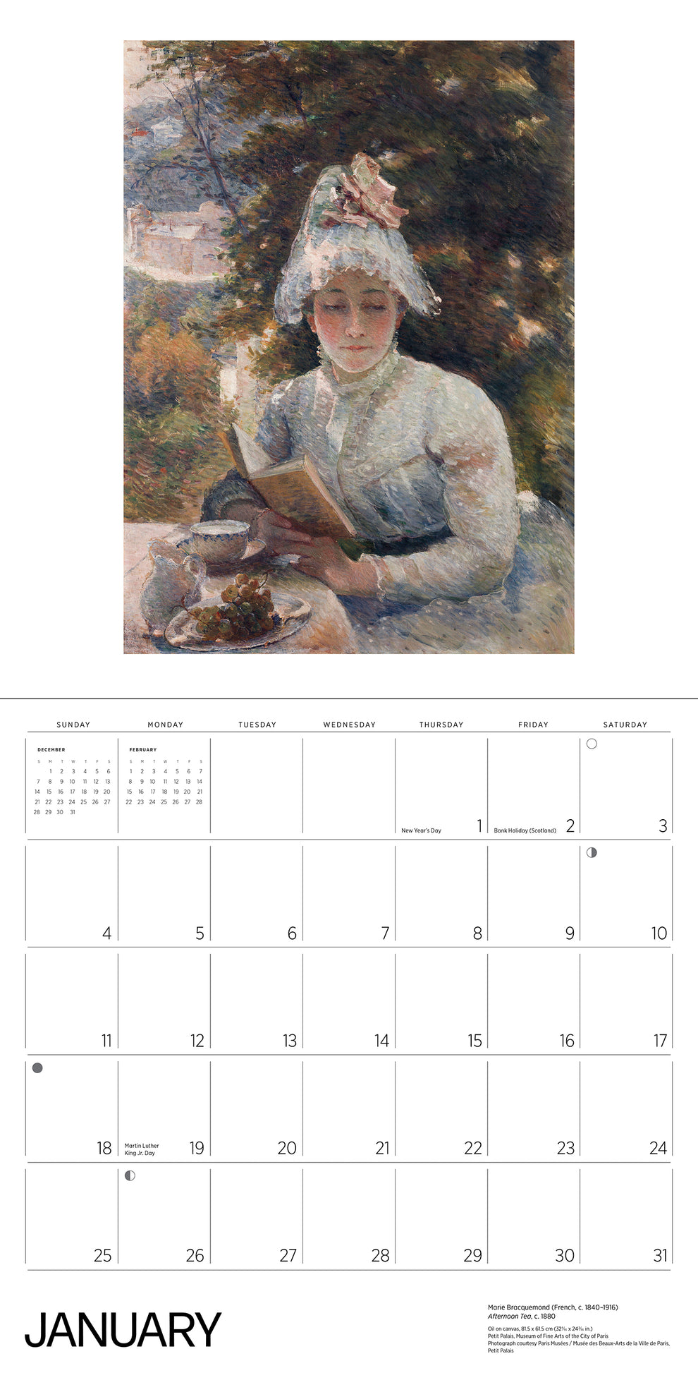 Gardens of the Impressionists 2026  Wall Calendar