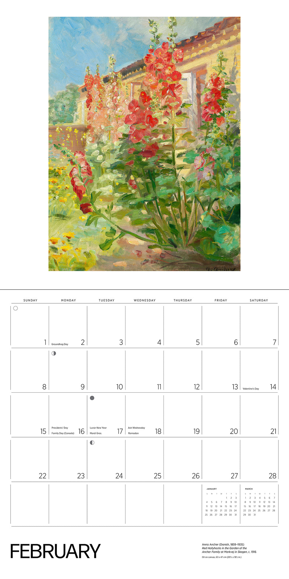 Gardens of the Impressionists 2026  Wall Calendar