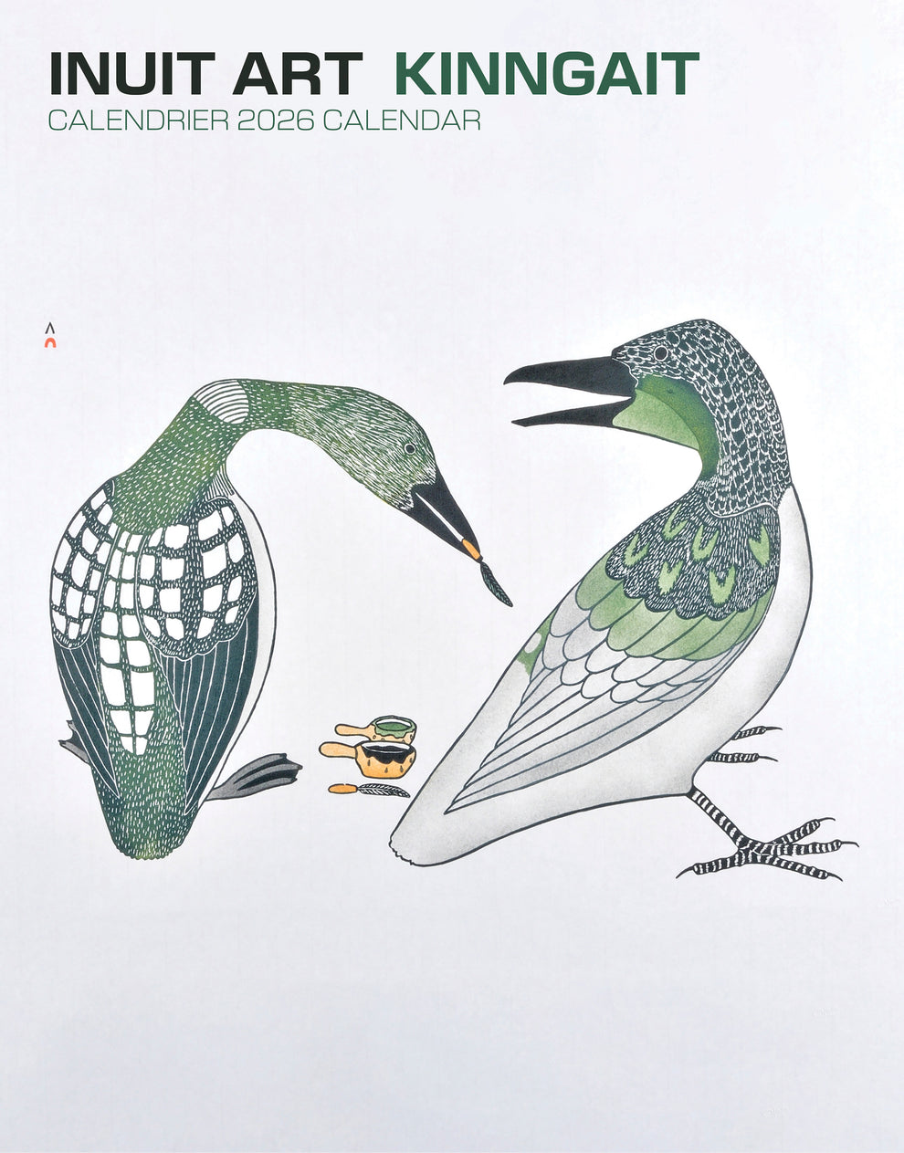 Inuit Art: Kinngait 2026 Mini Wall  Calendar