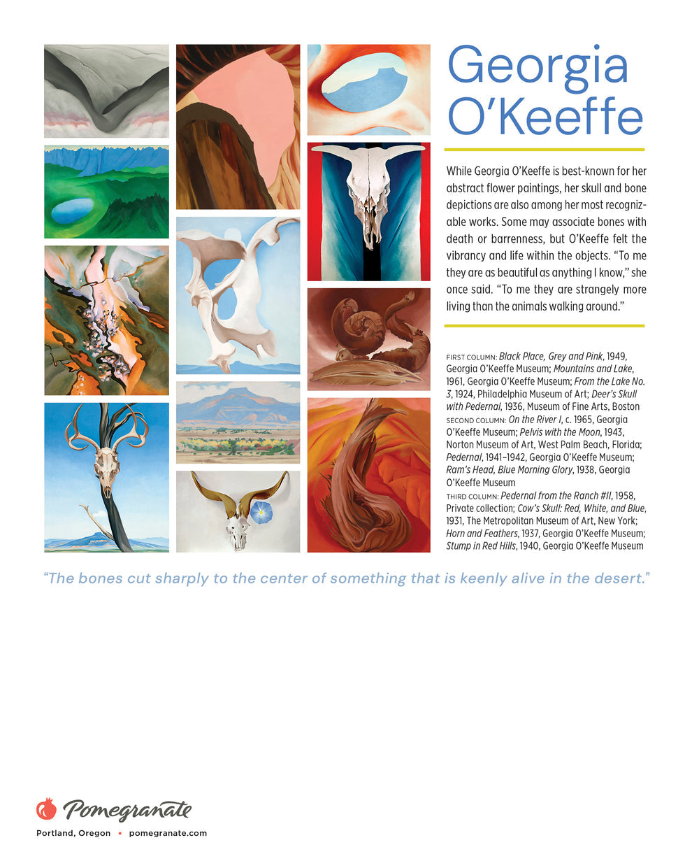 Georgia O&#39;Keeffe 2026 Mini Wall  Calendar
