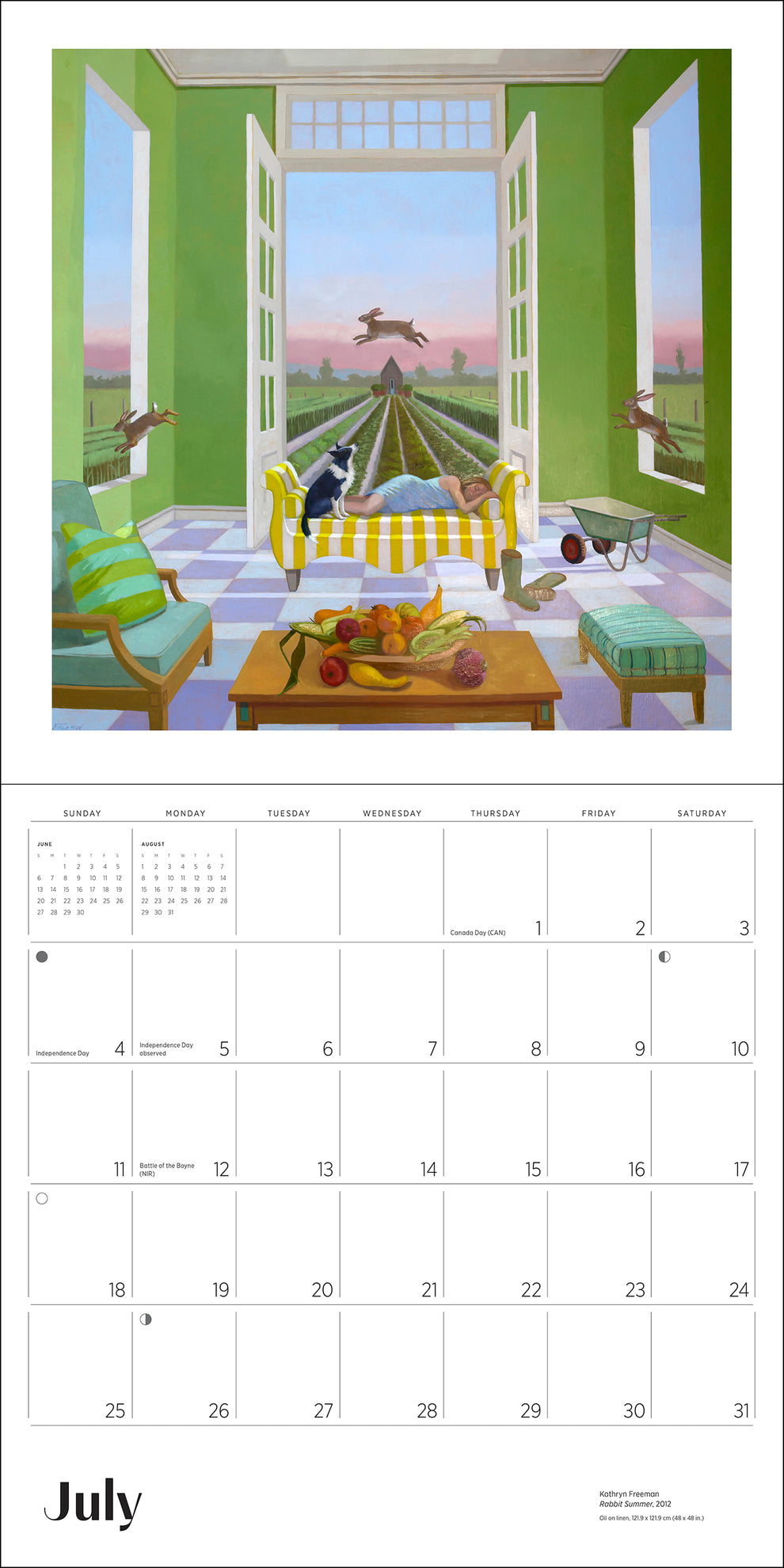 Kathryn Freeman: Daydreams 2027 Wall Calendar