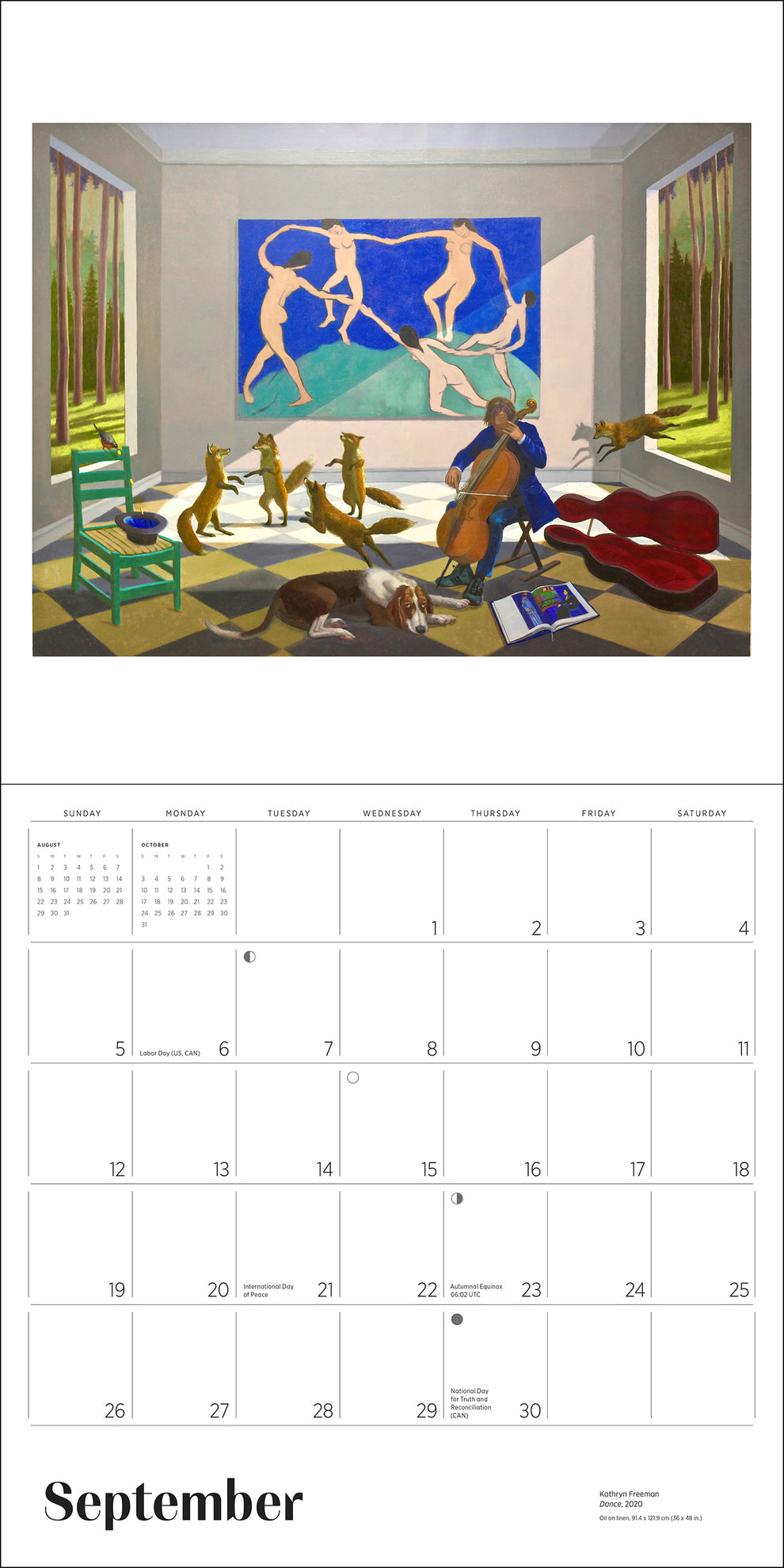 Kathryn Freeman: Daydreams 2027 Wall Calendar