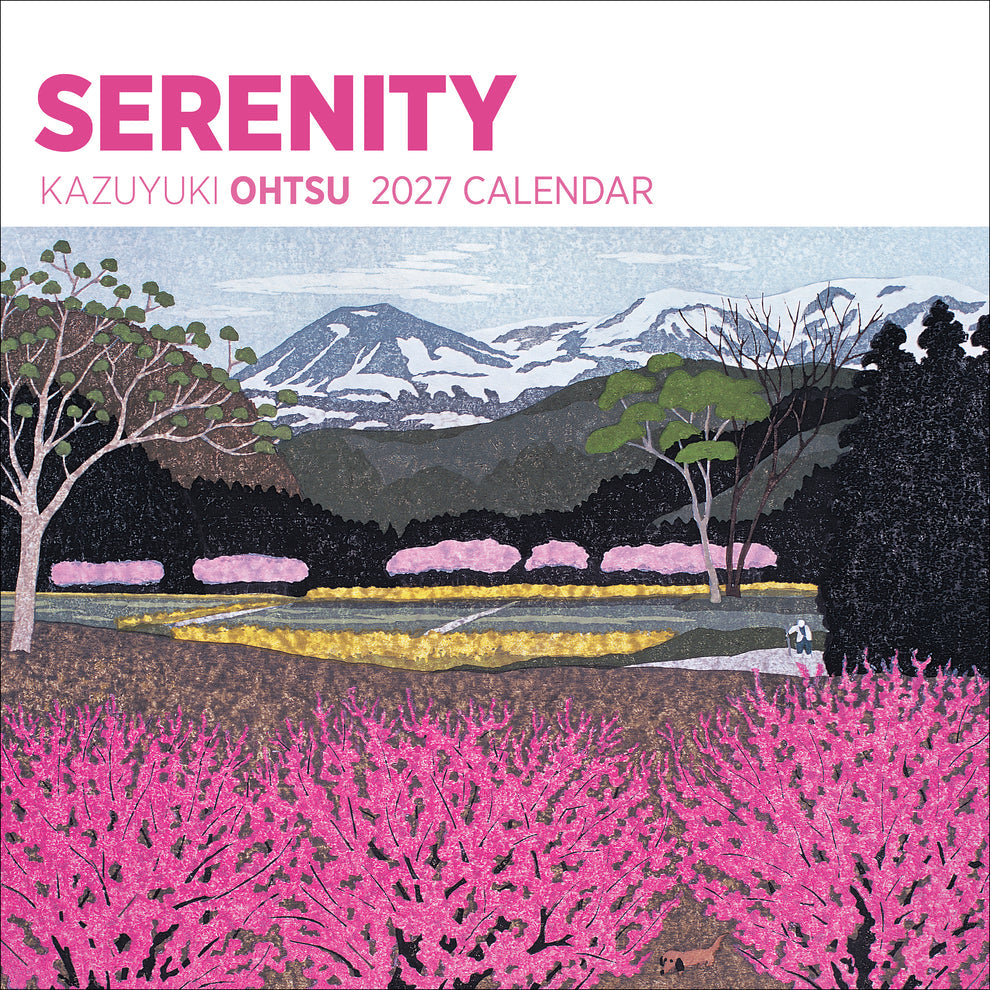 Serenity: Kazuyuki Ohtsu 2027 Wall Calendar