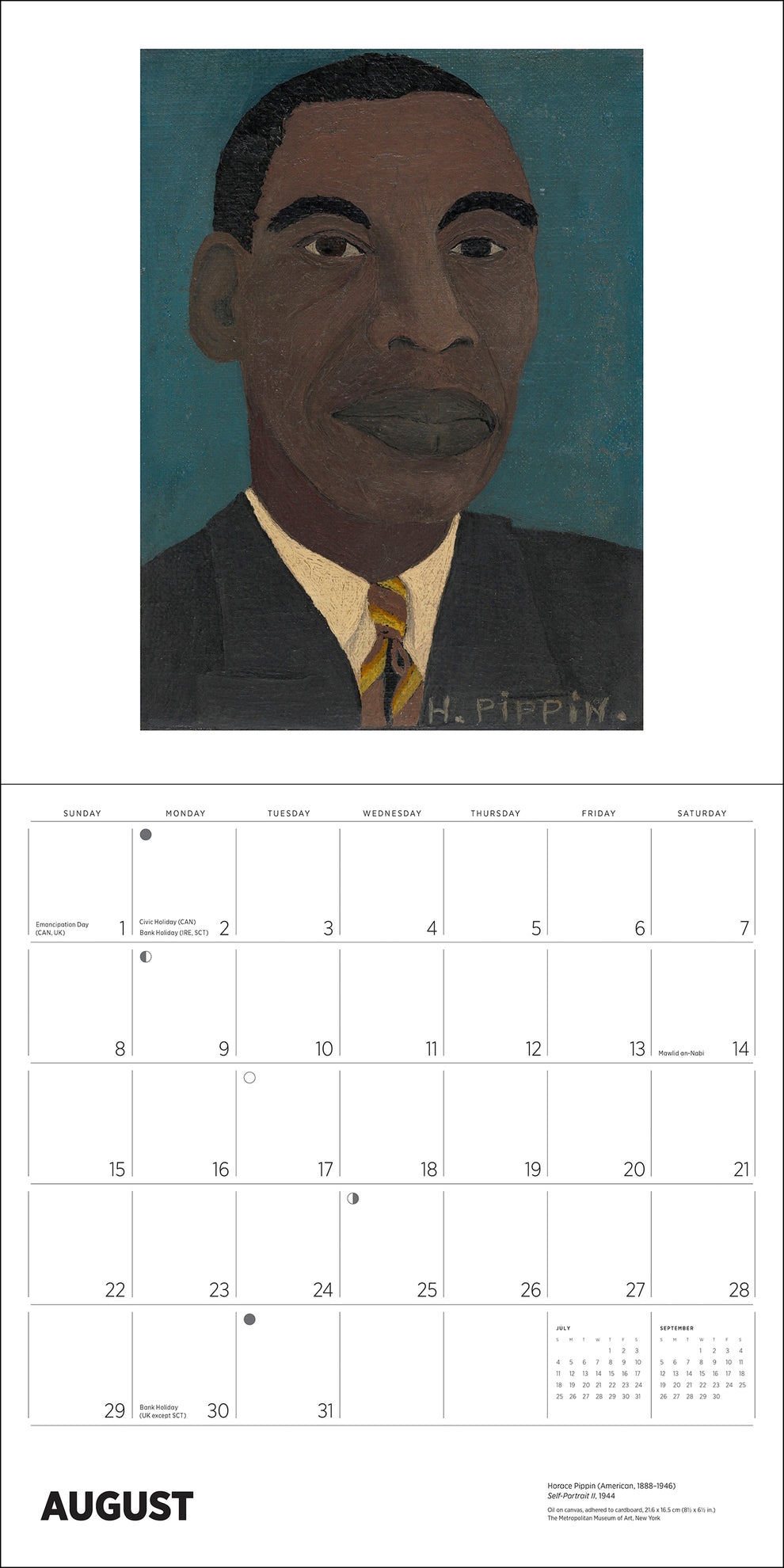 African American Art 2027 Wall Calendar