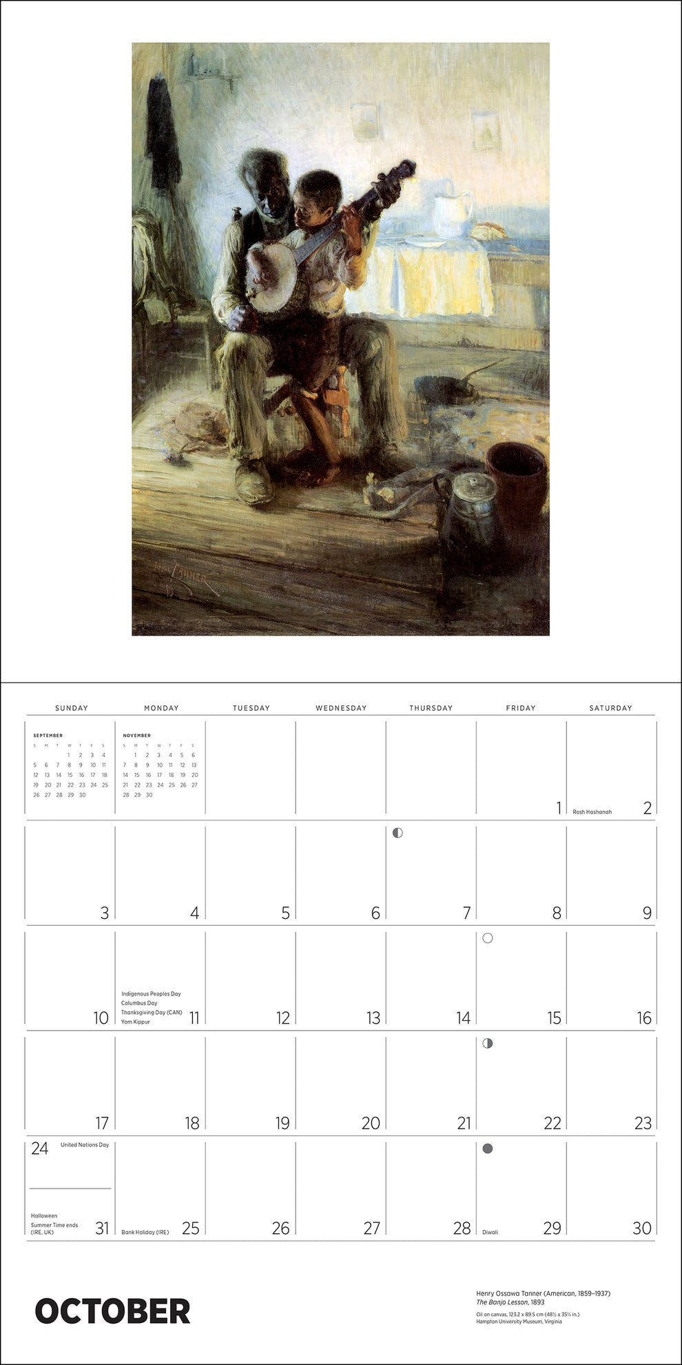 African American Art 2027 Wall Calendar