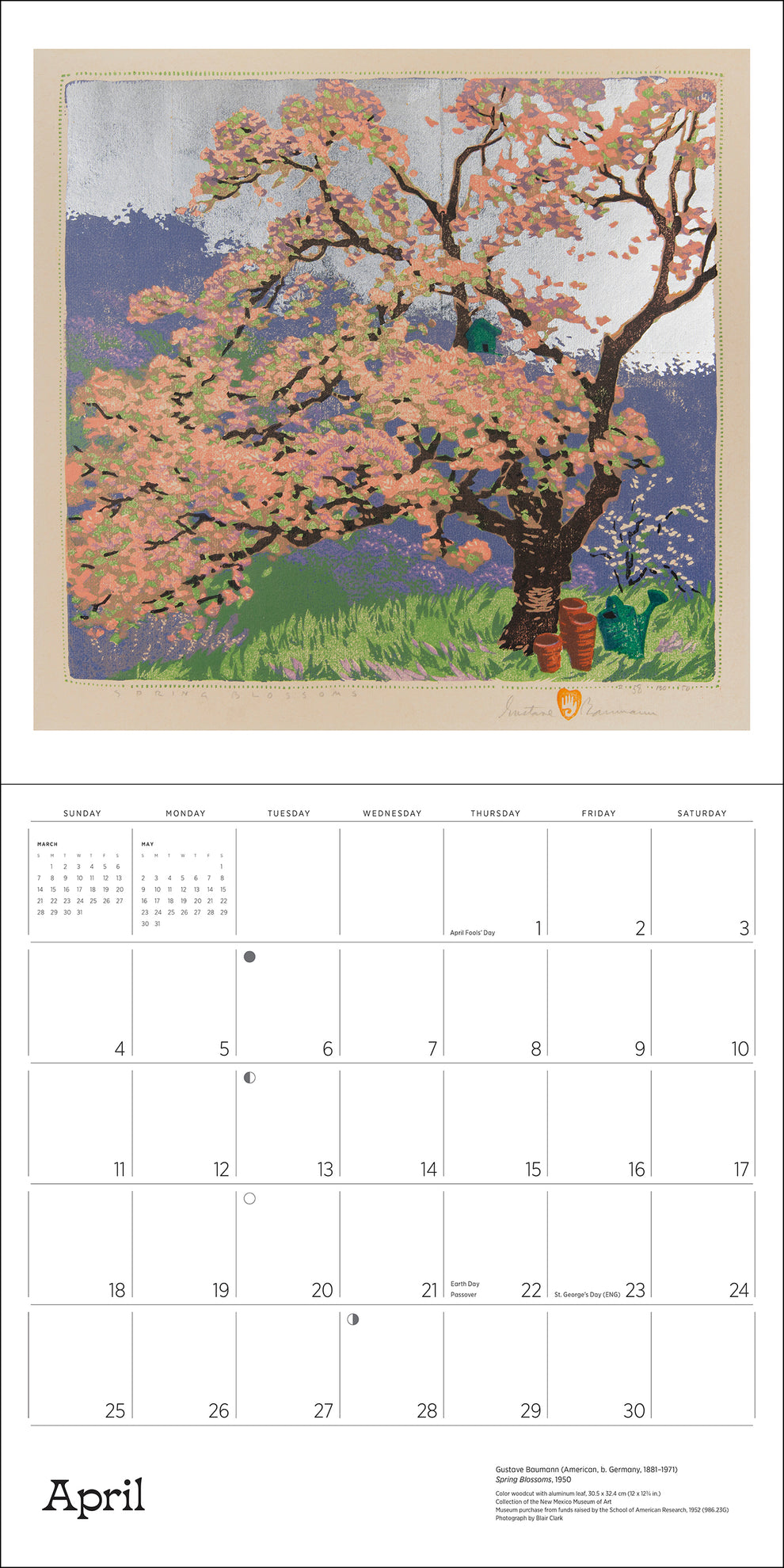 A Small, Untroubled World: The Art of Gustave Baumann 2027 Wall Calendar