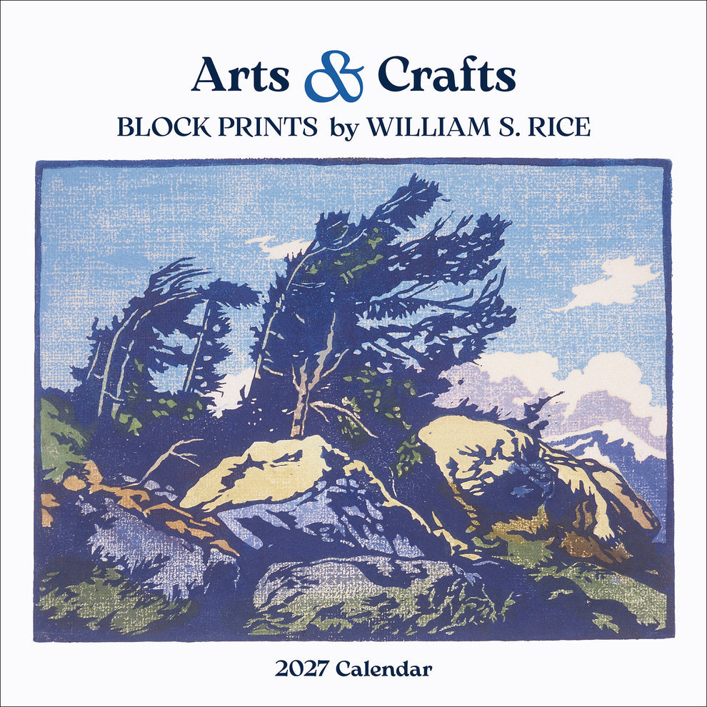 Arts & Crafts Block Prints by William S. Rice 2027