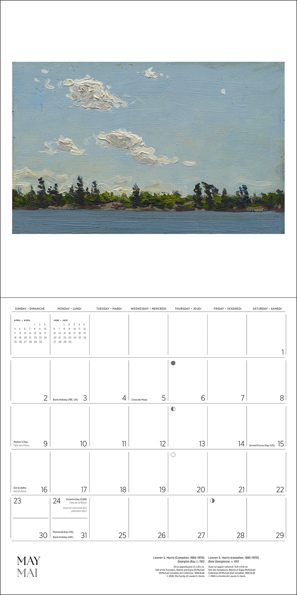 Lawren S. Harris 2027 Wall Calendar