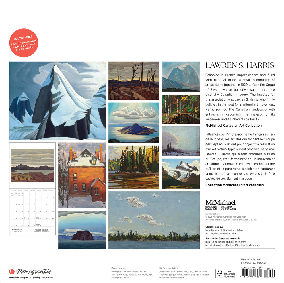 Lawren S. Harris 2027 Wall Calendar
