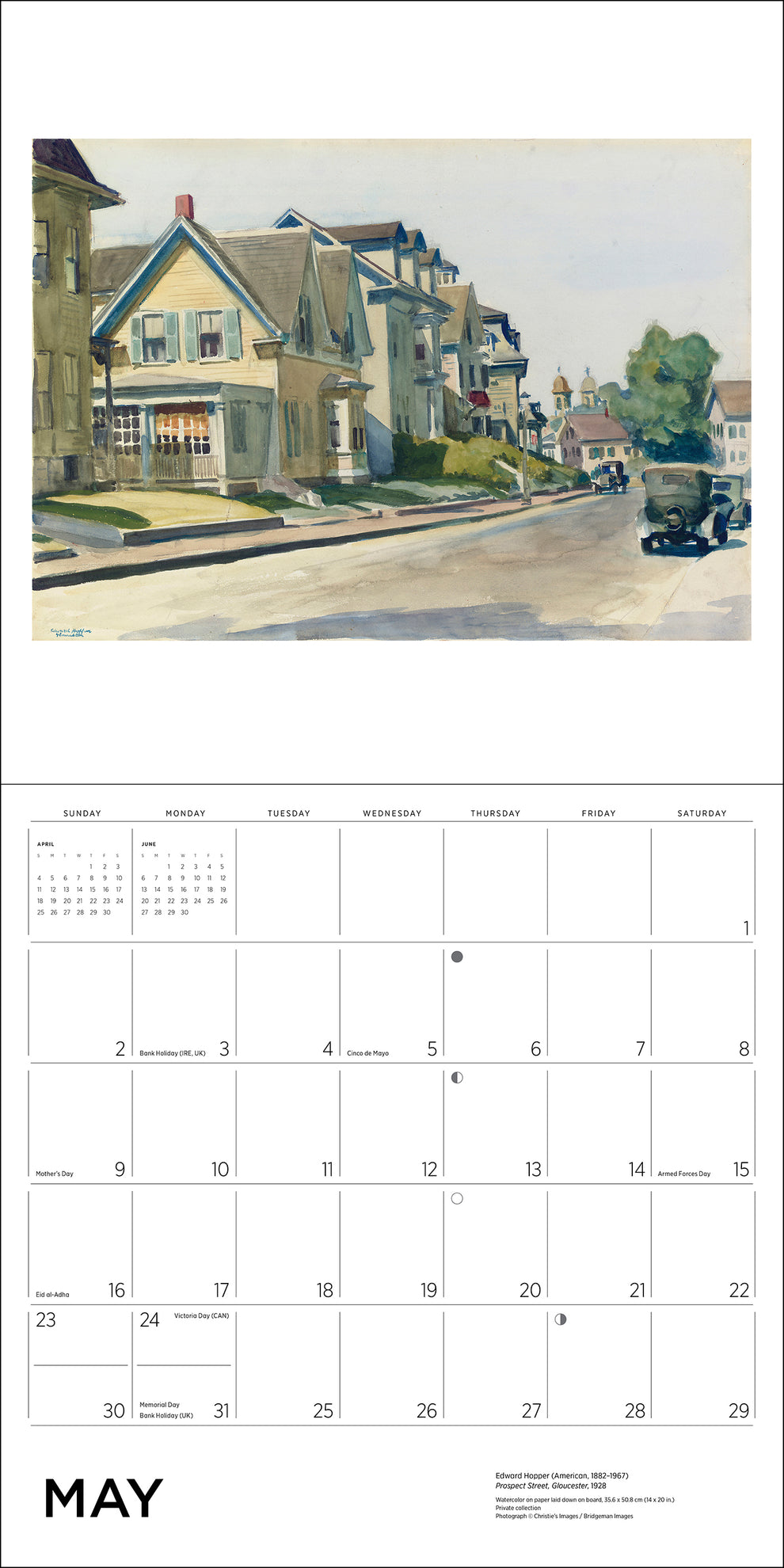 Edward Hopper 2027 Wall Calendar