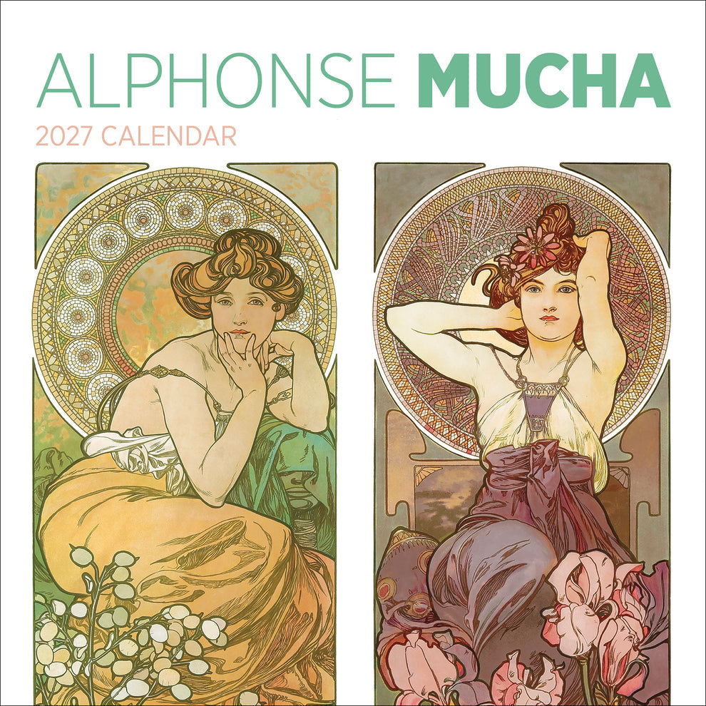 Alphonse Mucha 2027 Wall Calendar