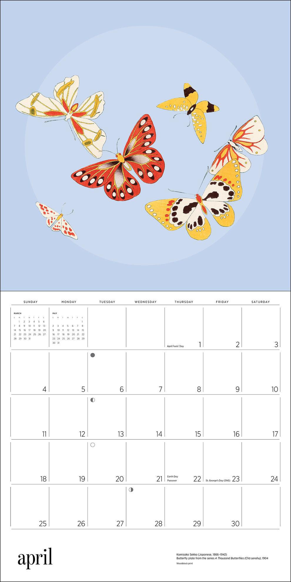 Butterflies 2027 Wall Calendar