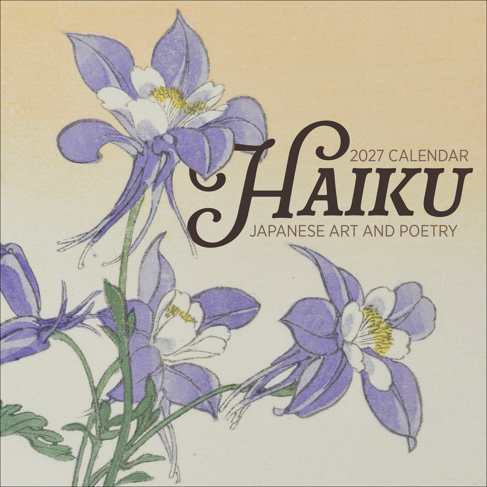 Haiku: Japanese Art and Poetry 2027 Wall Calendar