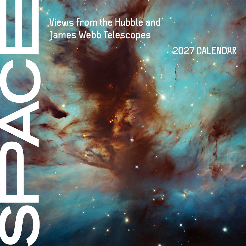 Space: Views from the Hubble and James Webb Telescope Wall Calendar