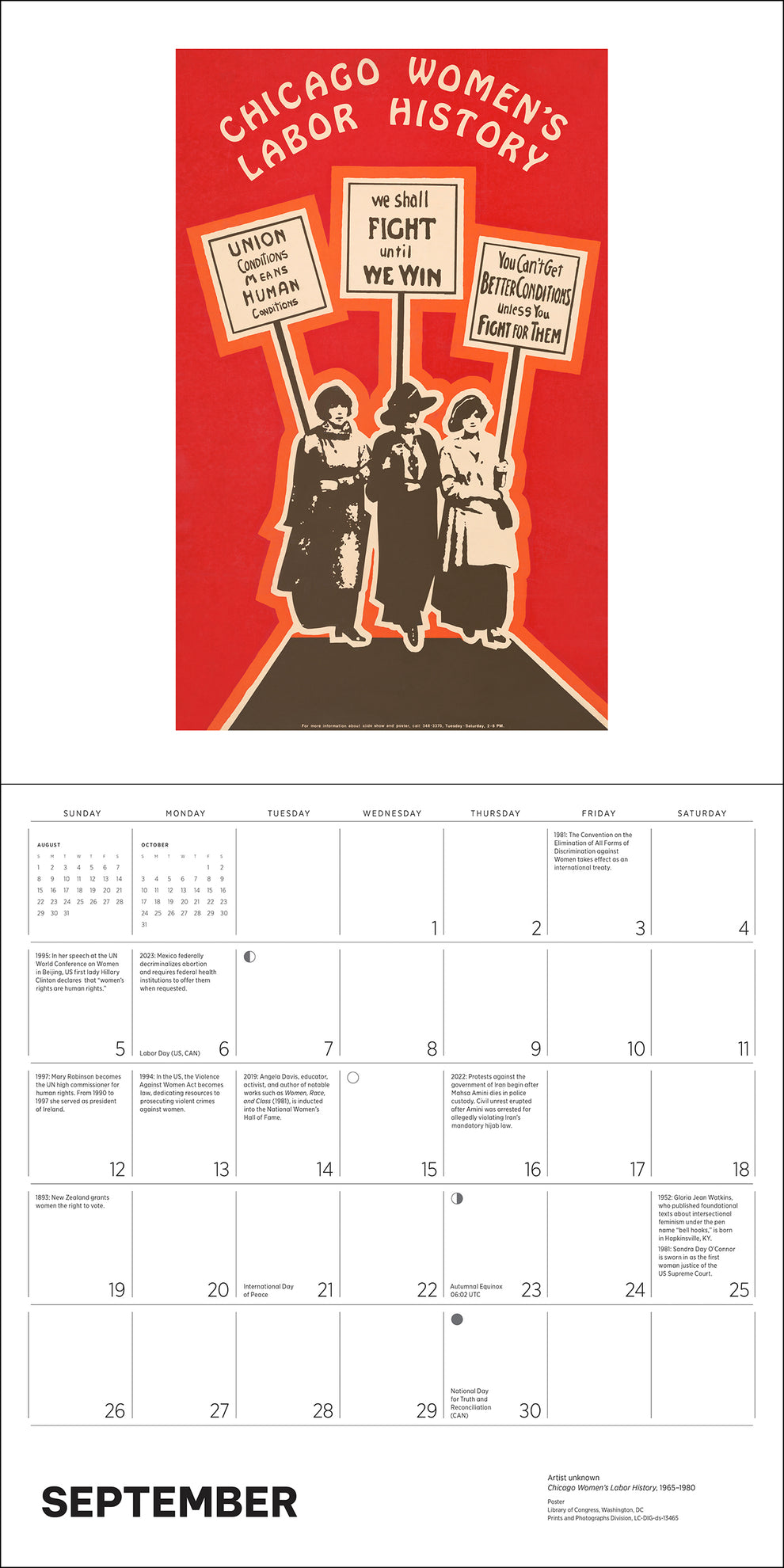 The Fight for Women's Rights 2027 Wall Calendar