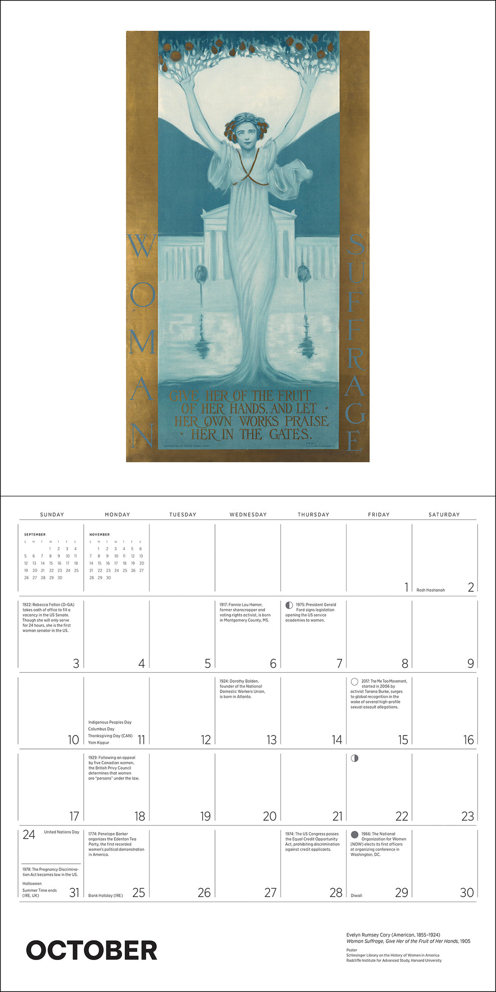 The Fight for Women's Rights 2027 Wall Calendar