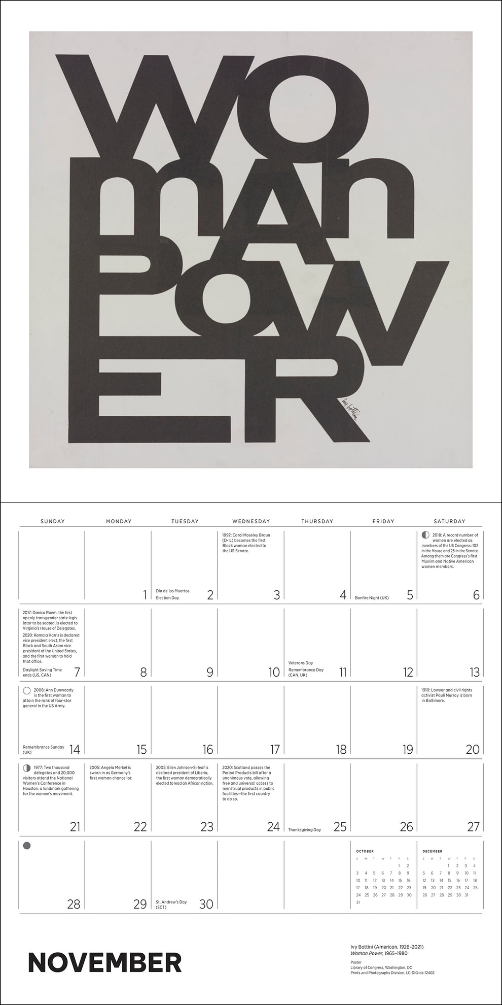 The Fight for Women's Rights 2027 Wall Calendar