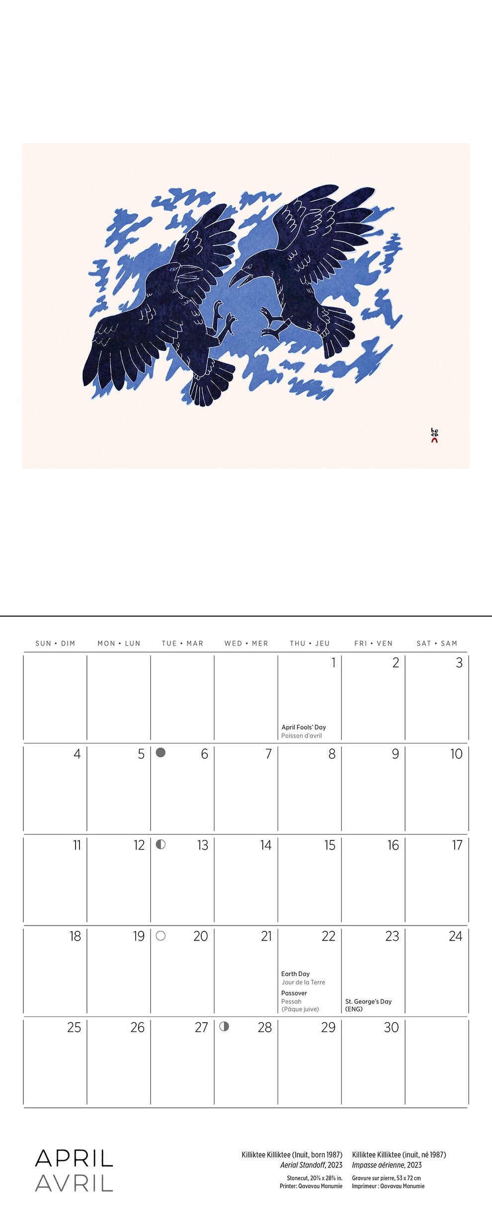 Inuit Art: Kinngait 2027 Mini Wall Calendar