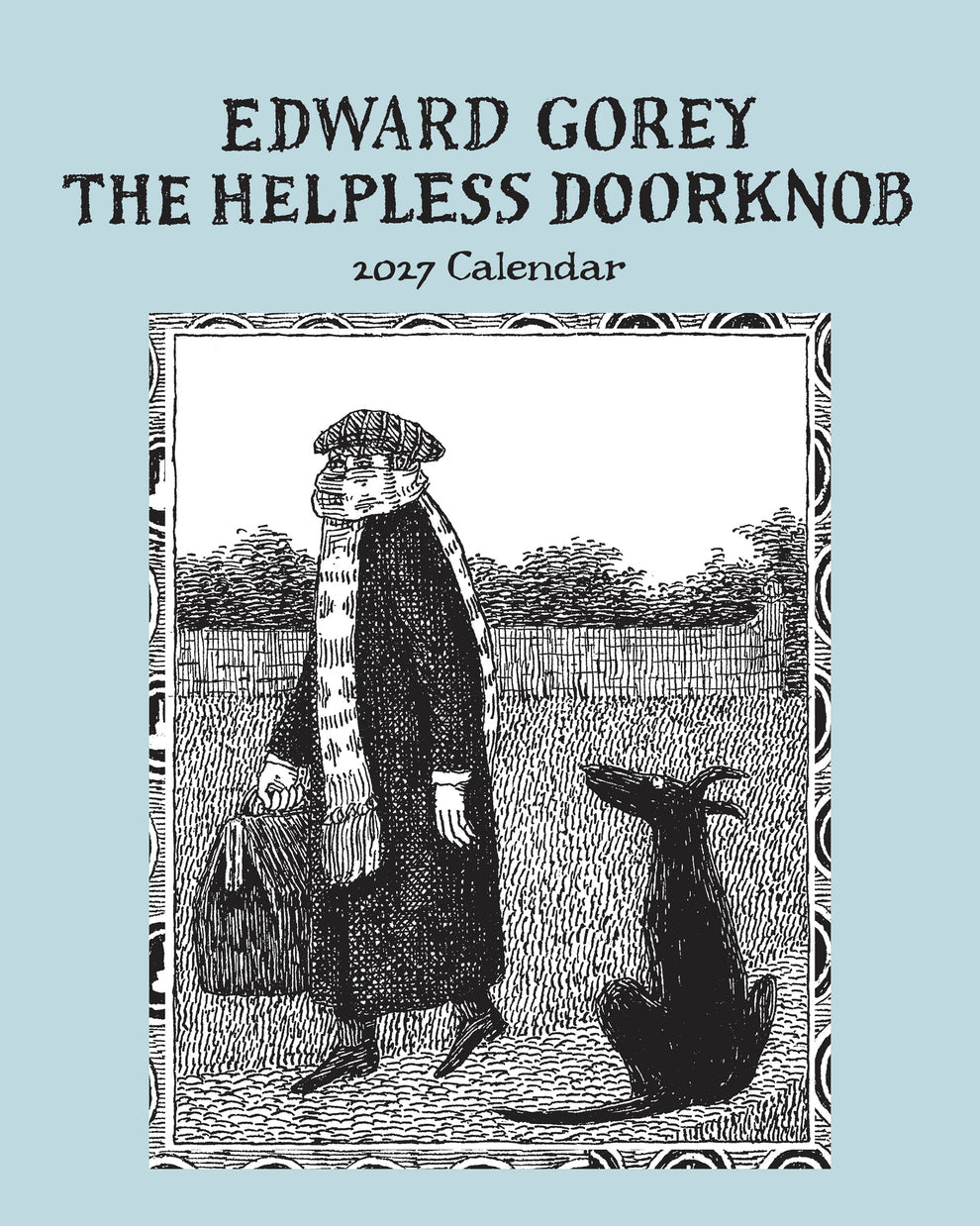 Edward Gorey: The Helpless Doorknob 2027 Mini Wall