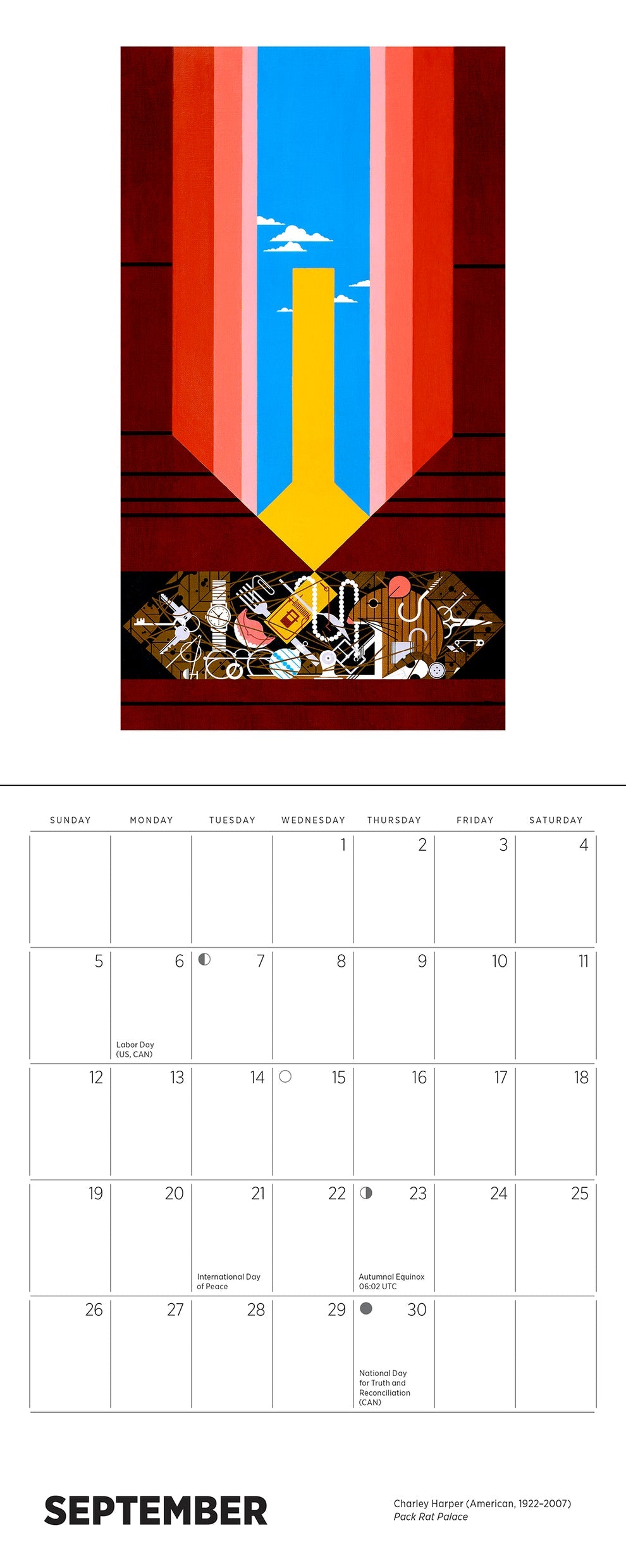 Charley Harper 2027 Mini Wall Calendar