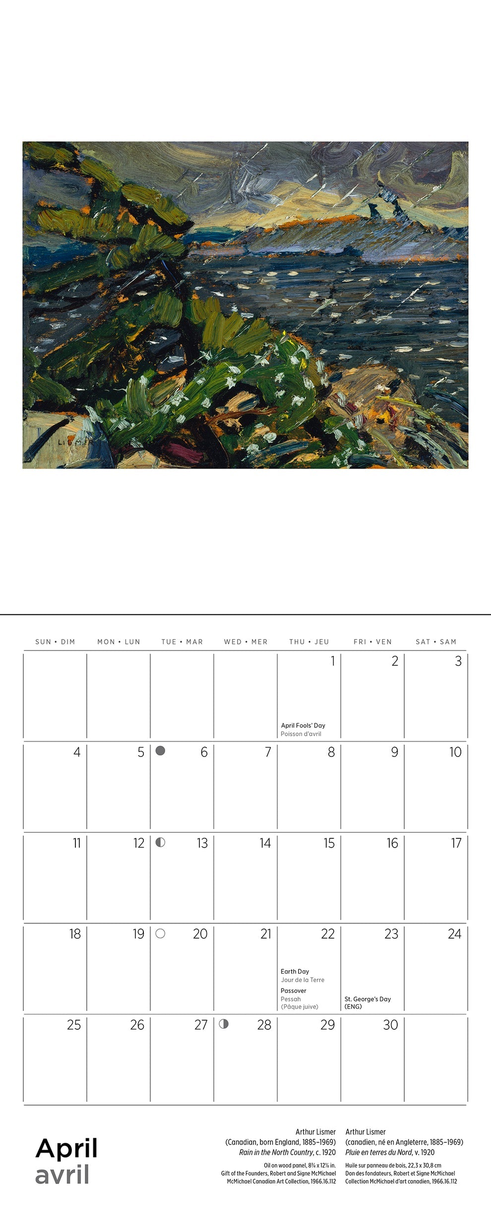 The Group of Seven 2027 Mini Calendar