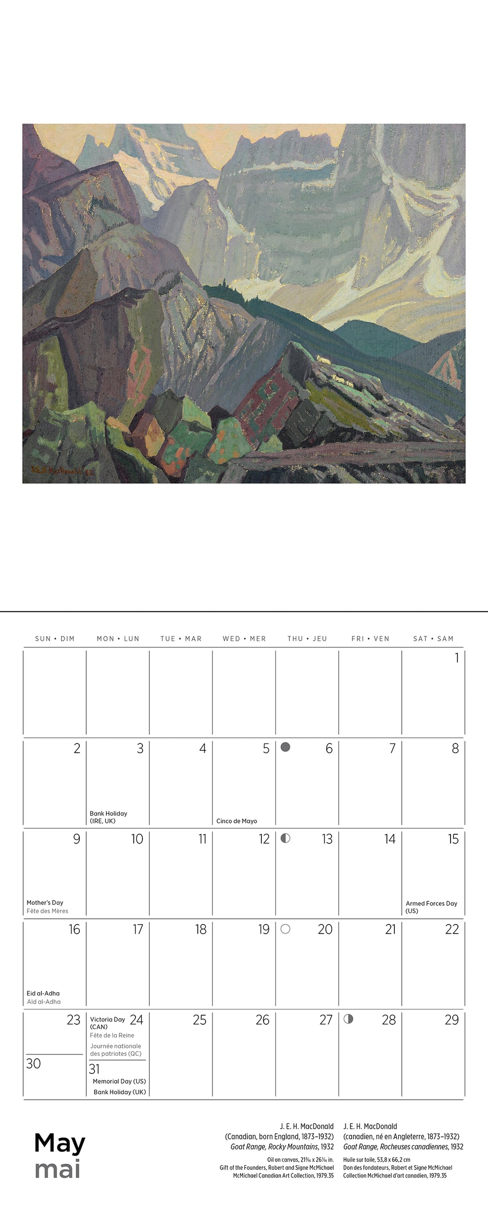 The Group of Seven 2027 Mini Calendar